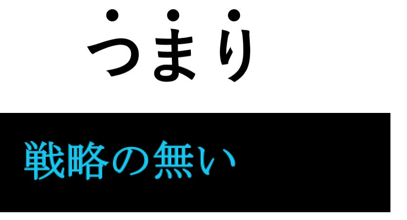 つまり